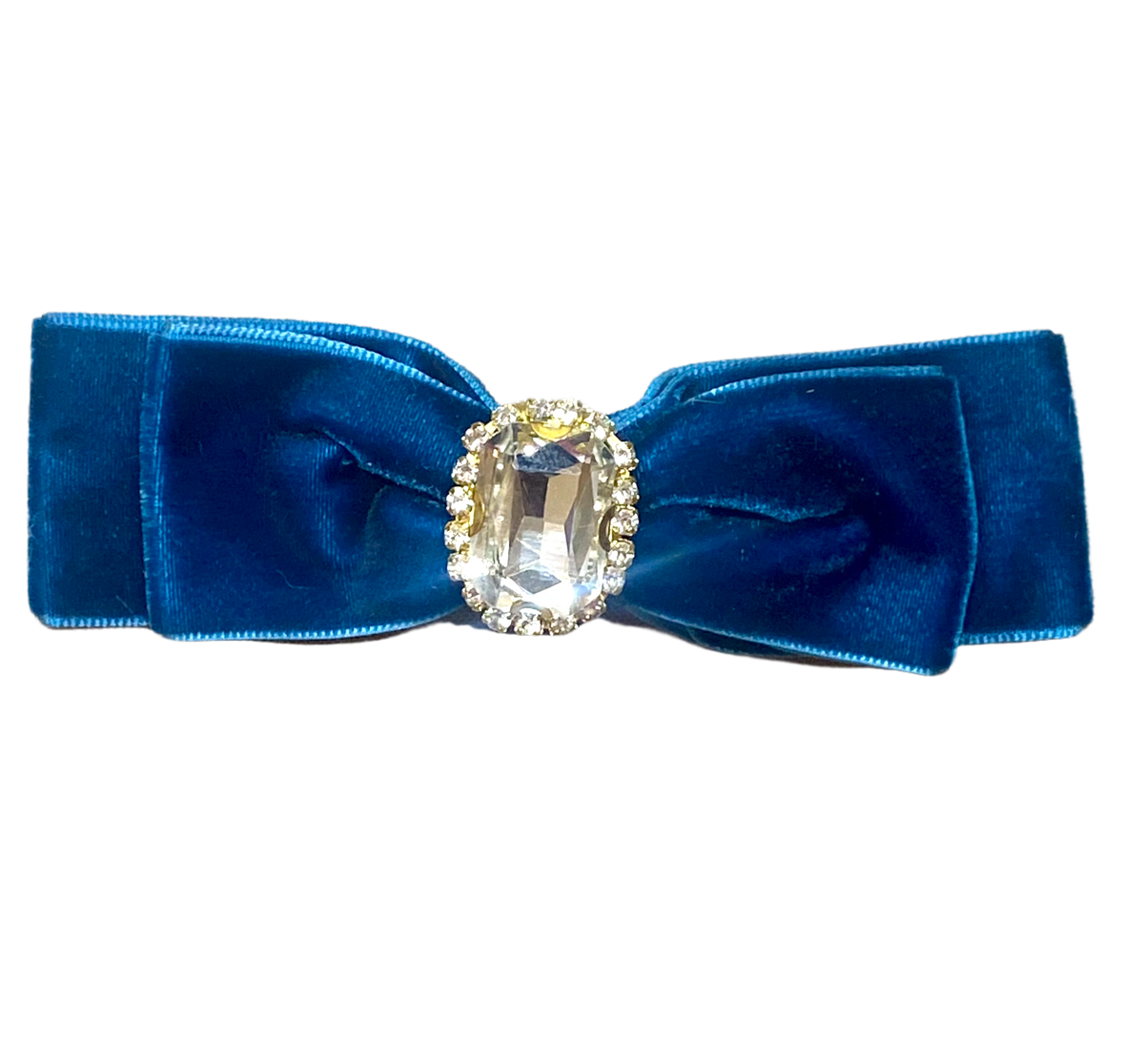 Luxurious Velvet Bow Dog Hair Clip