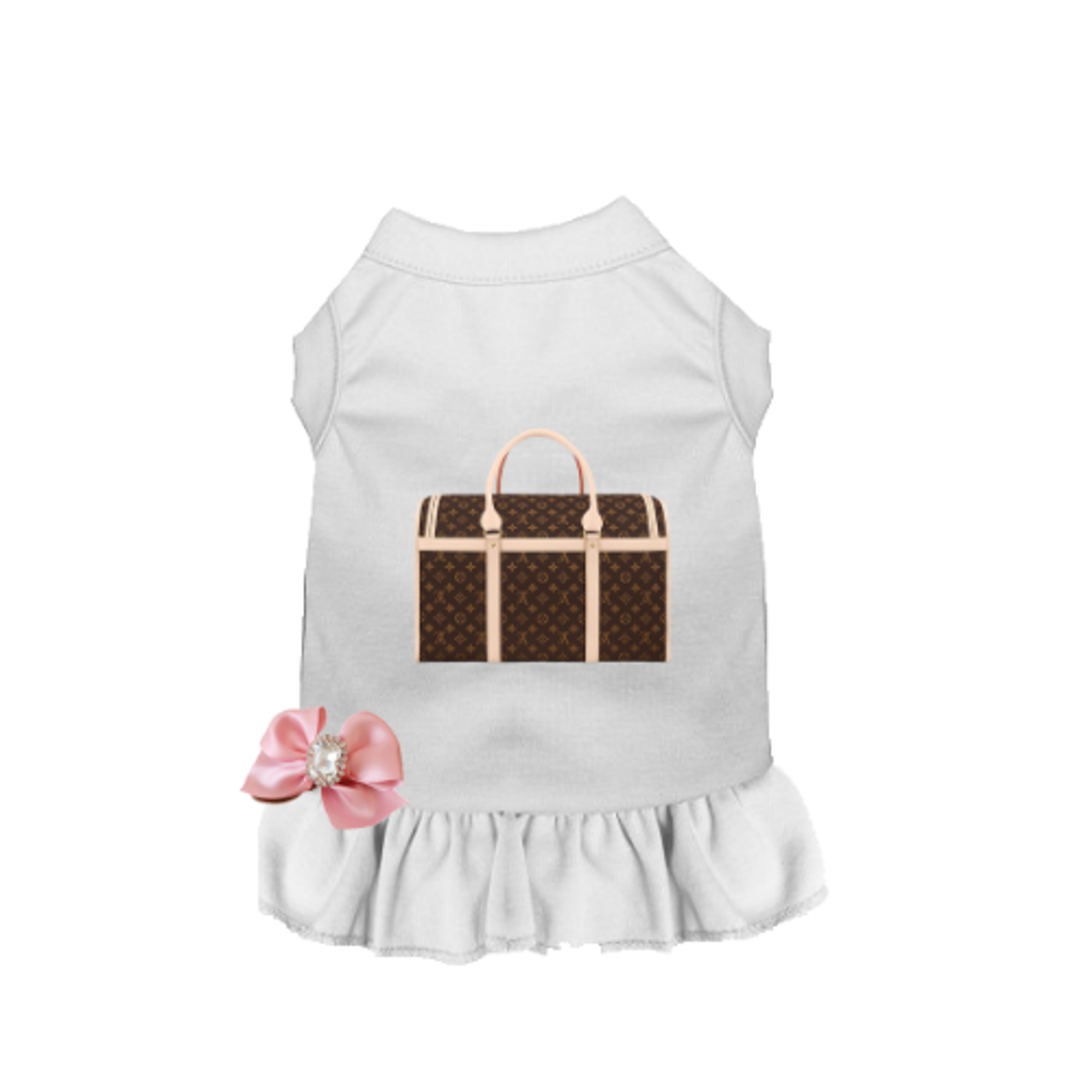 LV Jet Setter Dog Tee & Dress