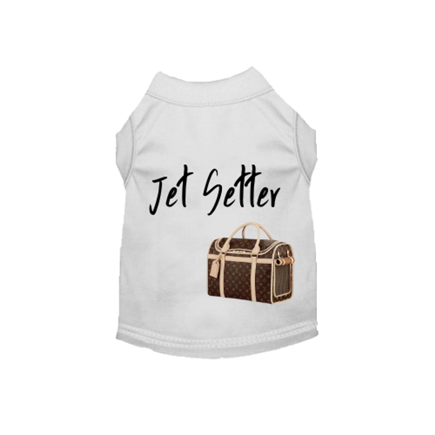 LV Jet Setter Dog Tee & Dress