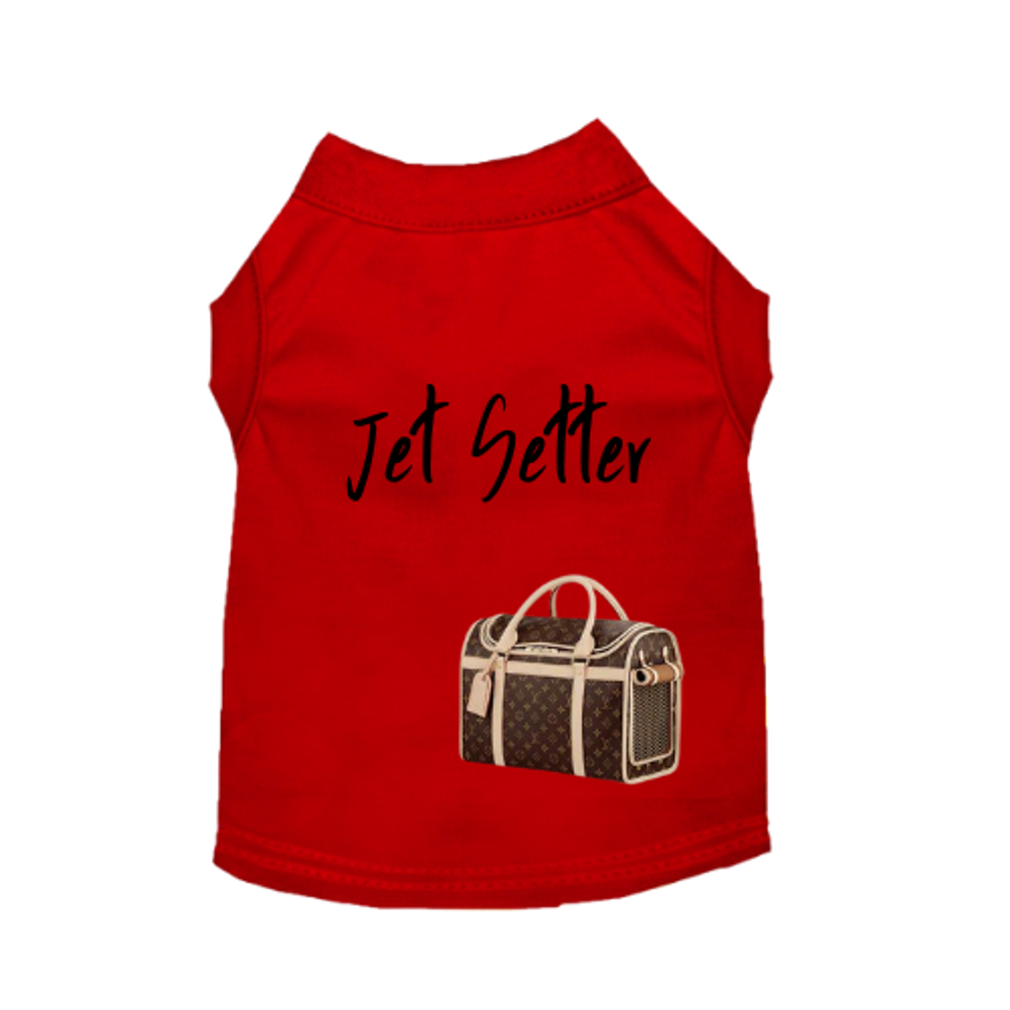 LV Jet Setter Dog Tee & Dress