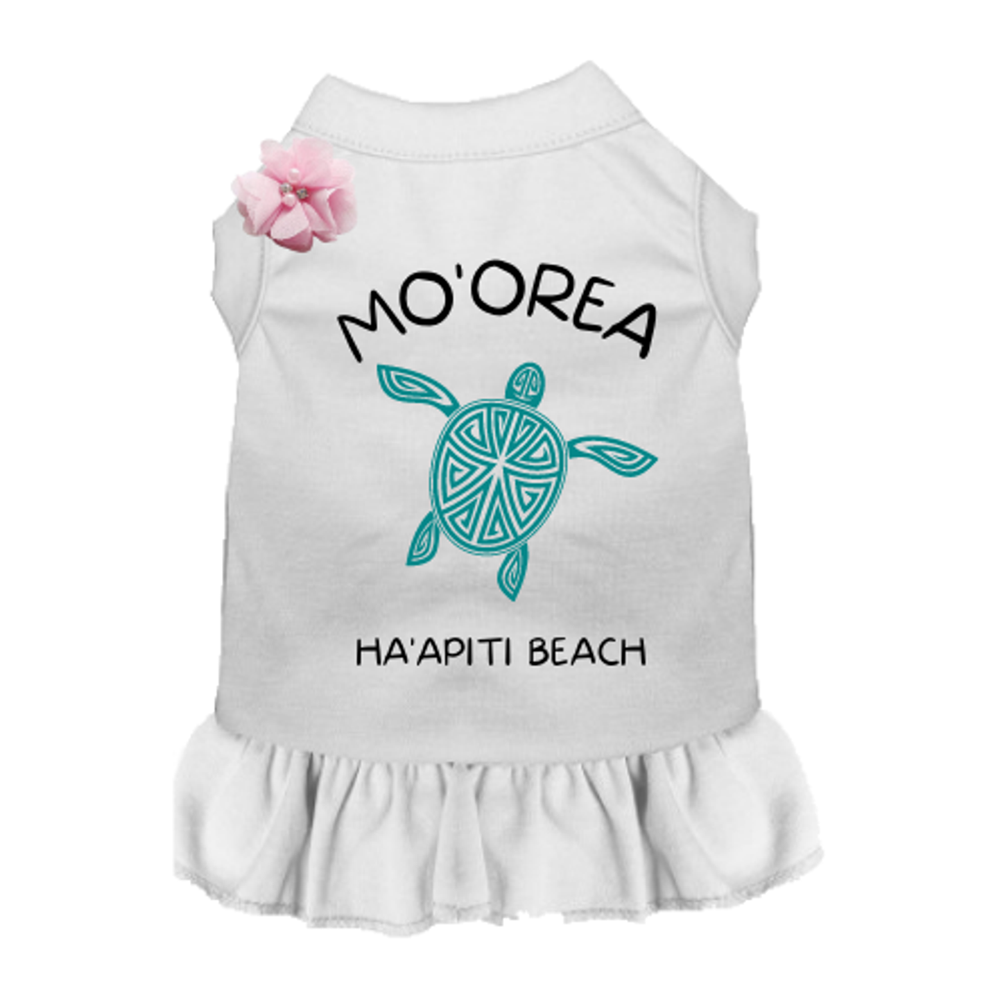 Mo'orea Ha'apiti Beach Dog Dress and Shirt