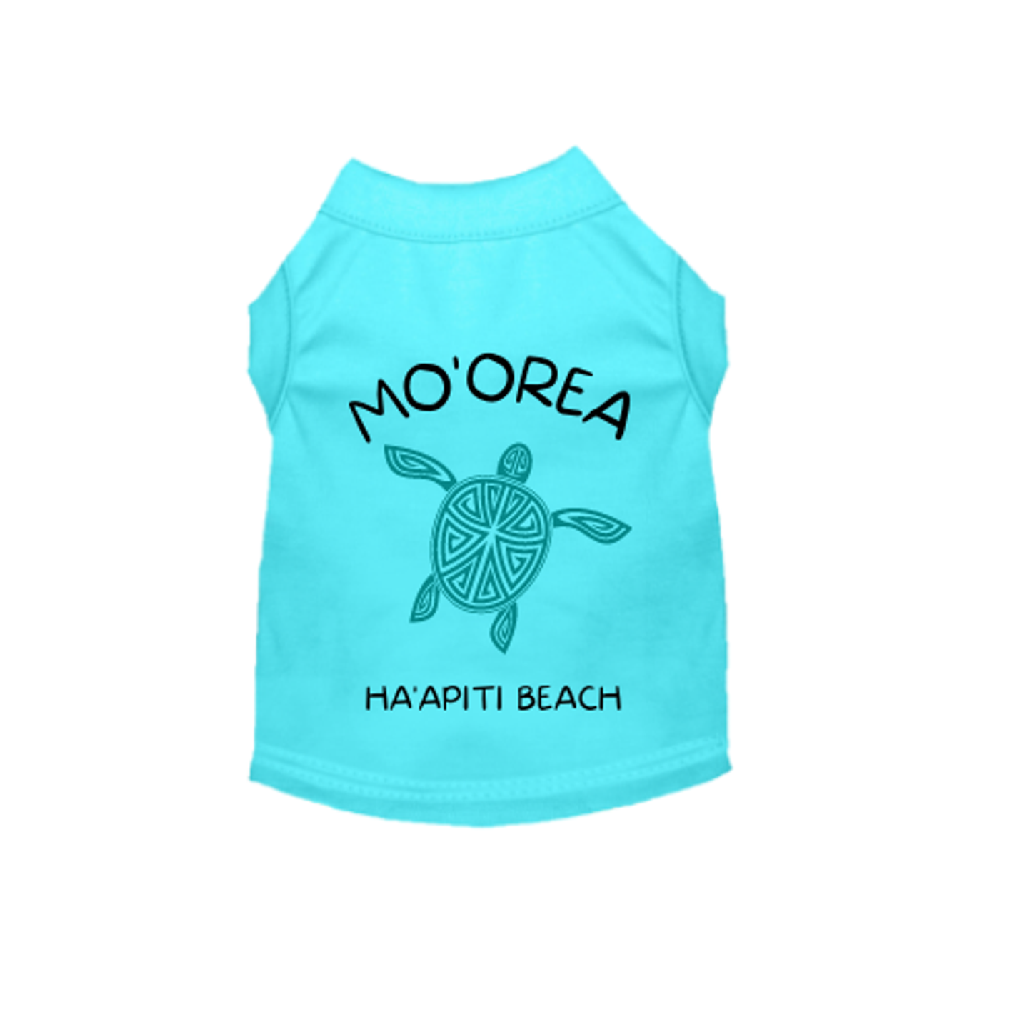 Mo'orea Ha'apiti Beach Dog Dress and Shirt