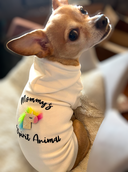 Mommy's Spirit Animal Dog Hoodie
