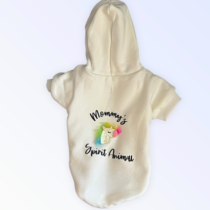 Mommy's Spirit Animal Dog Hoodie