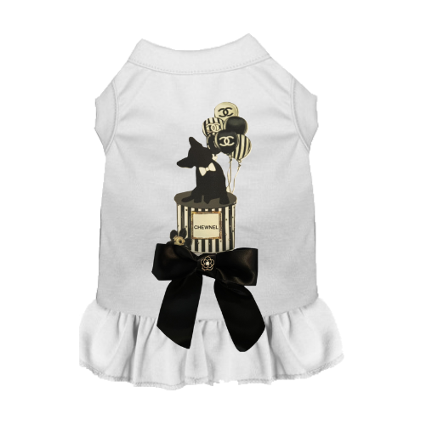 My Chewnel Celebration Dog Tee and Dress