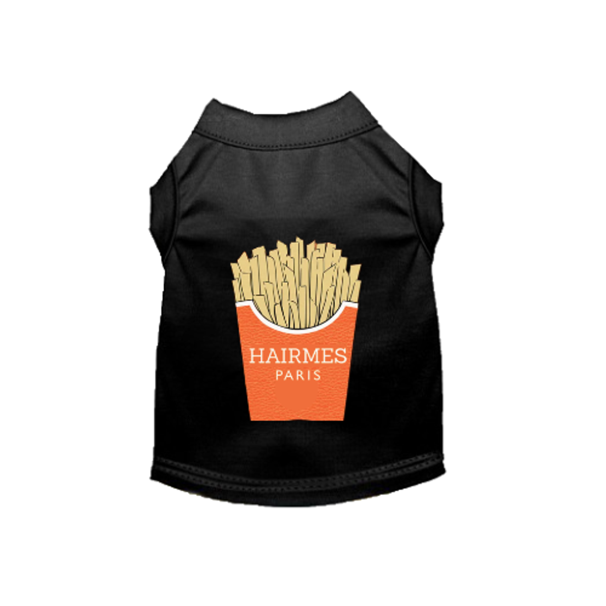 Bark Fifth Avenue A Side of Hairmes French Fries Dog Shirt