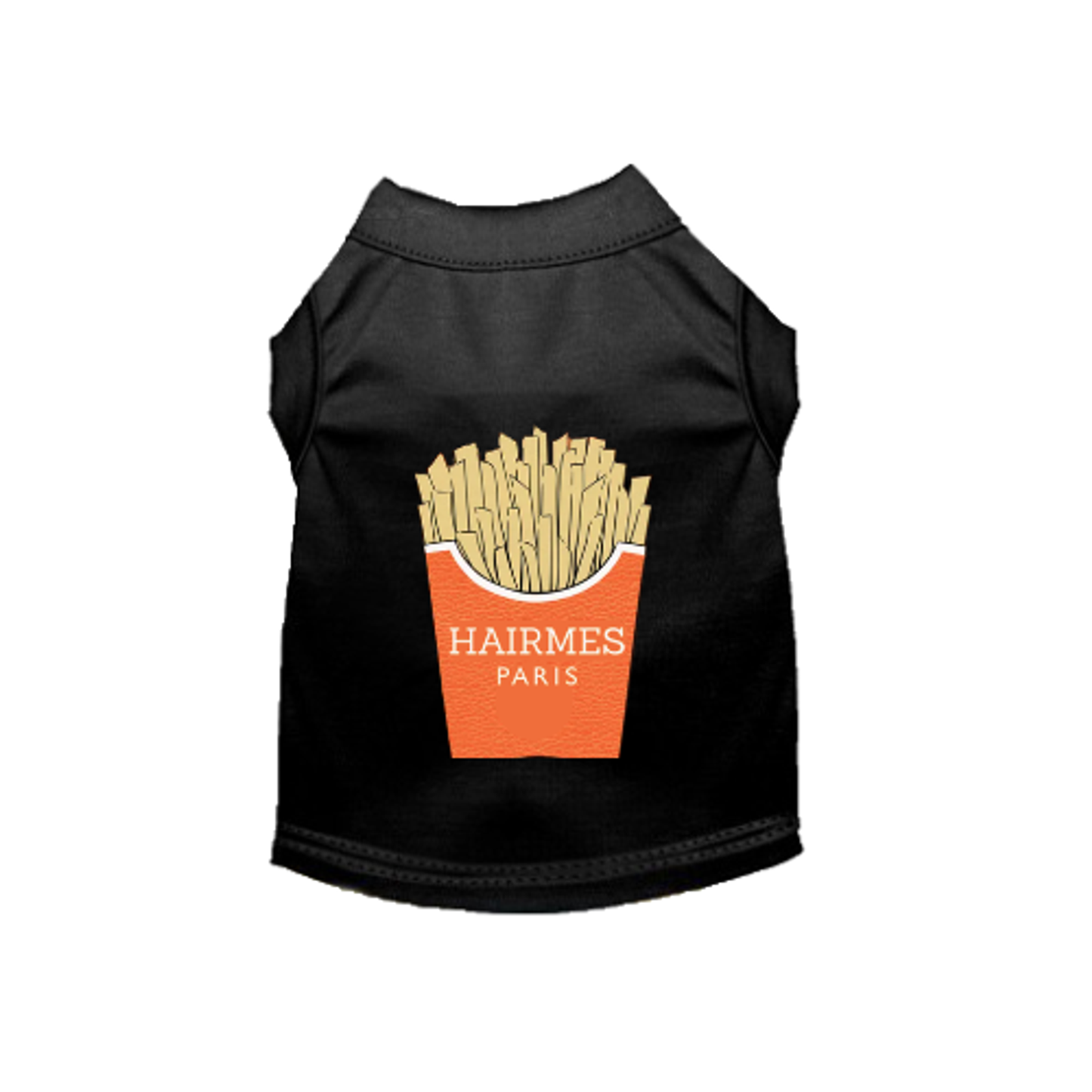 Bark Fifth Avenue A Side of Hairmes French Fries Dog Shirt