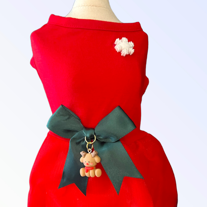 My Favorite Holiday Dog Dress