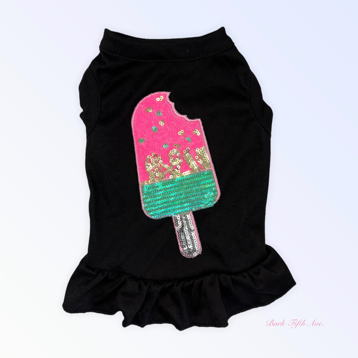 My Favorite Summer Treats Pink Ice Cream Dog Dress and Tee