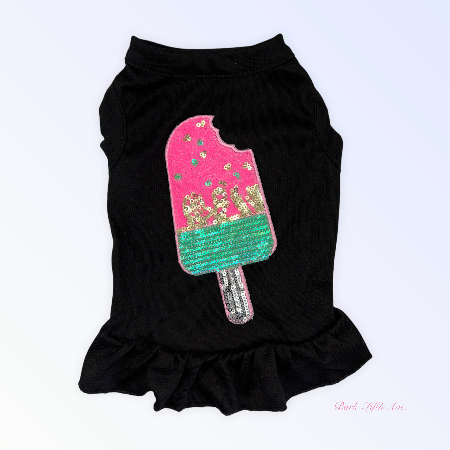 My Favorite Summer Treats Pink Ice Cream Dog Dress and Tee