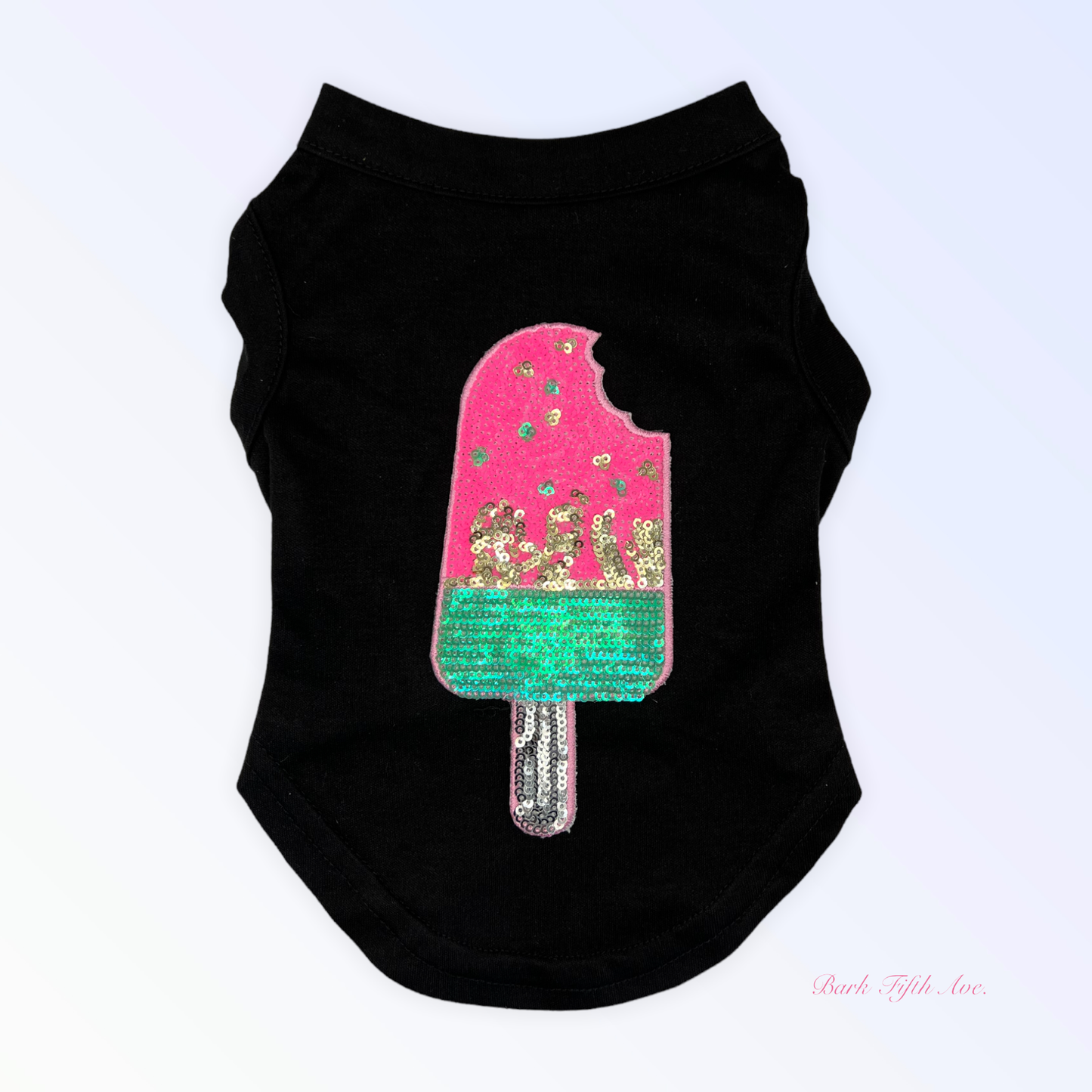 My Favorite Summer Treats Pink Ice Cream Dog Dress and Tee