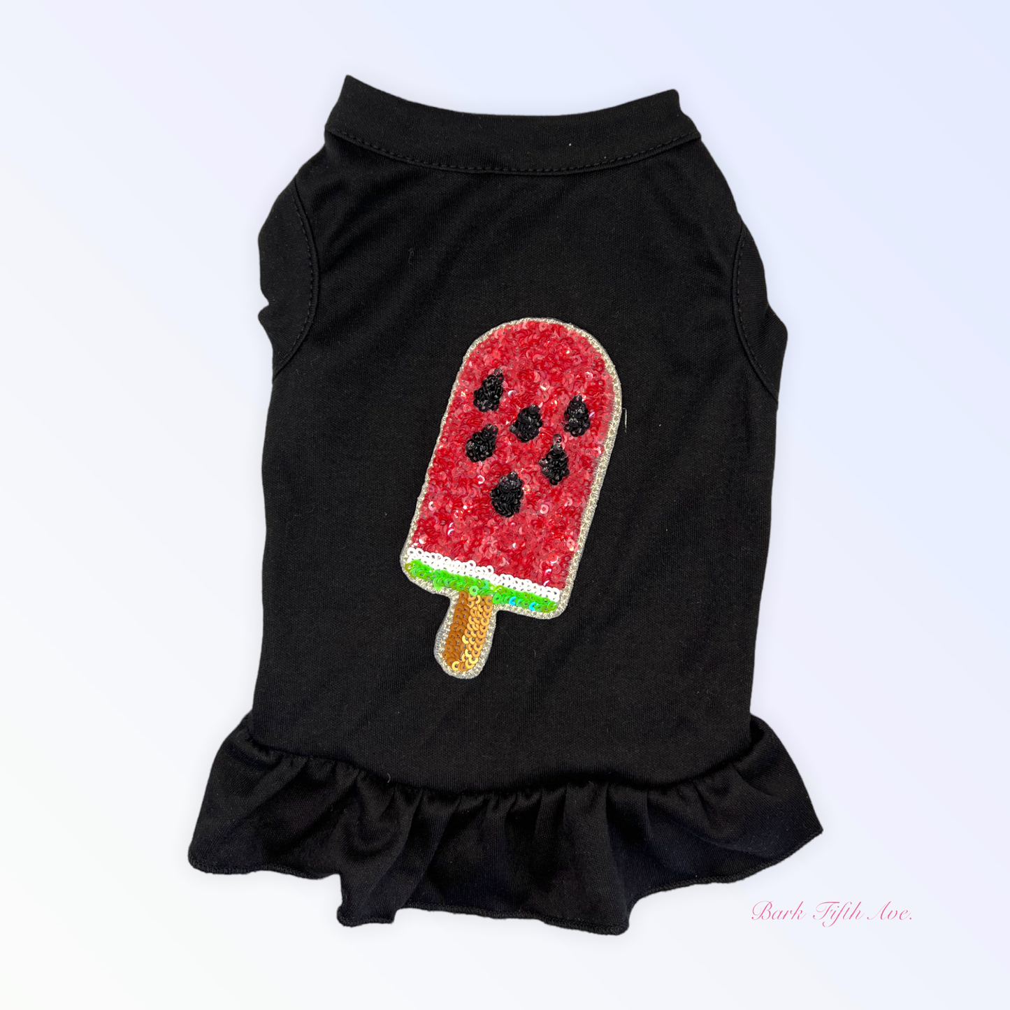 My Favorite Summer Treats Watermelon Dog Dress and Tee