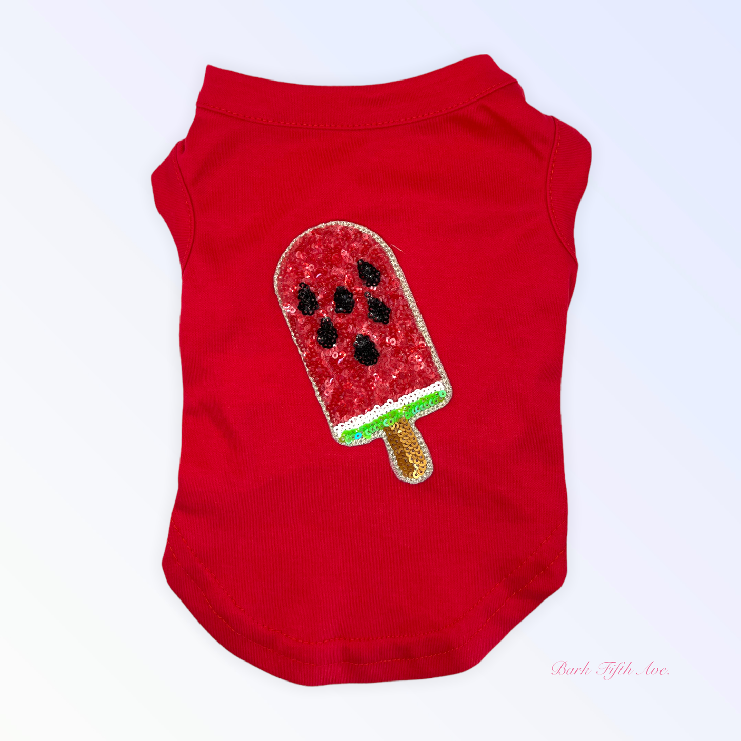 My Favorite Summer Treats Watermelon Dog Dress and Tee