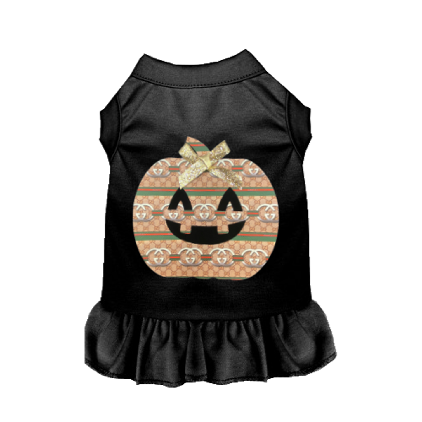 My GG Pumpkin Dog Dress and Tee