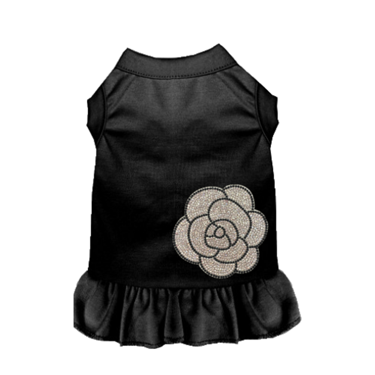 My Glam Camellia Dog Dress and Tee
