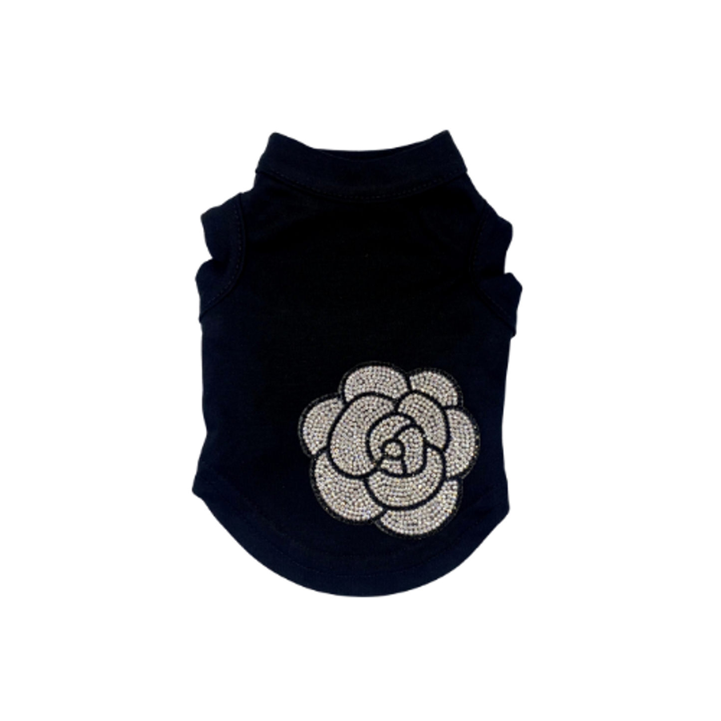 My Glam Camellia Dog Dress and Tee