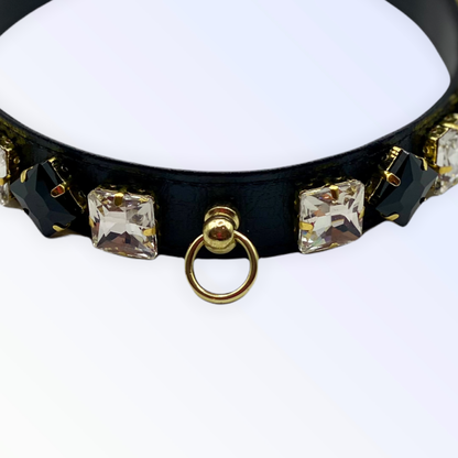 My Rhinestone Glam Dog Collar