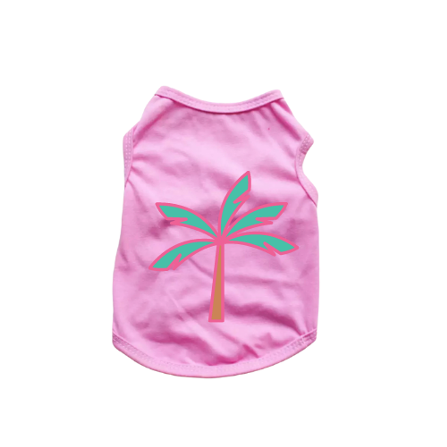 Palm Tree Dog Tank Top