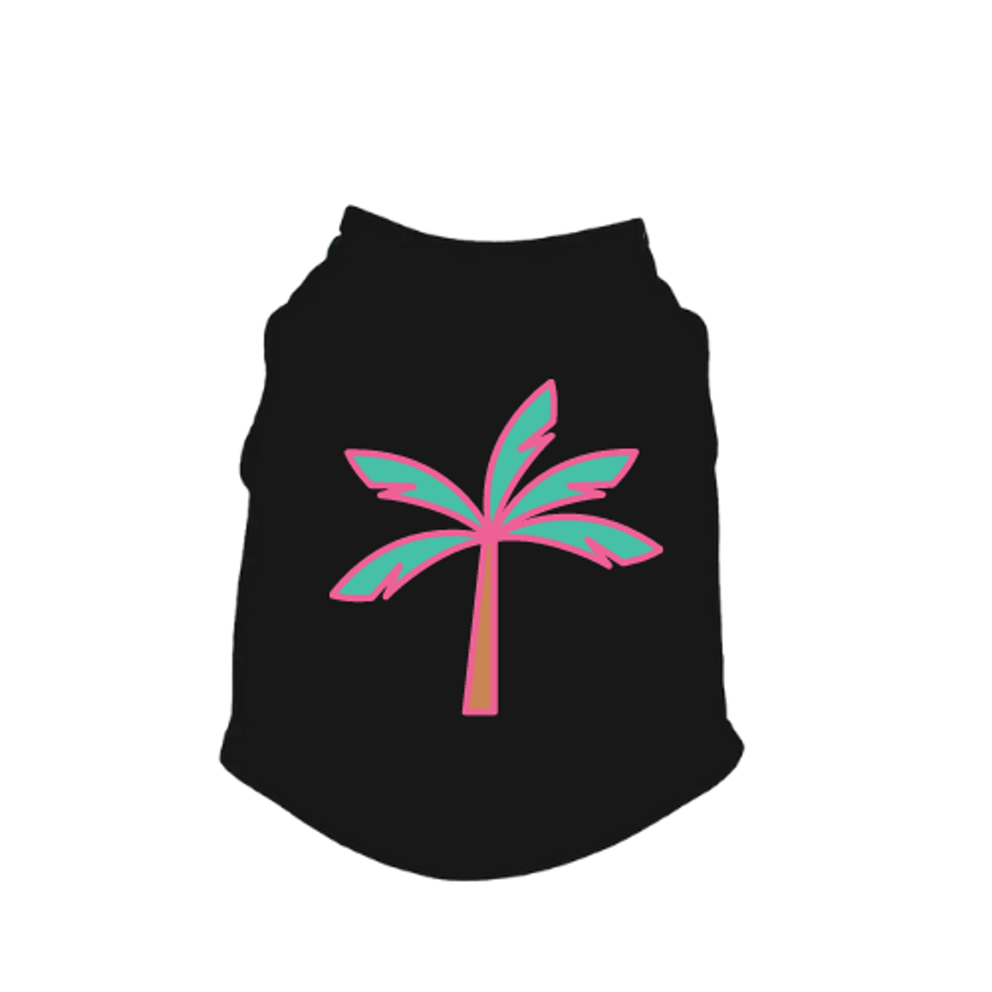 Palm Tree Dog Tank Top