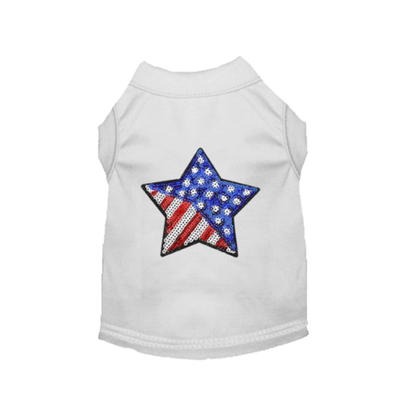 Patriotic Star Dog Dress or Tee