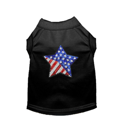 Patriotic Star Dog Dress or Tee