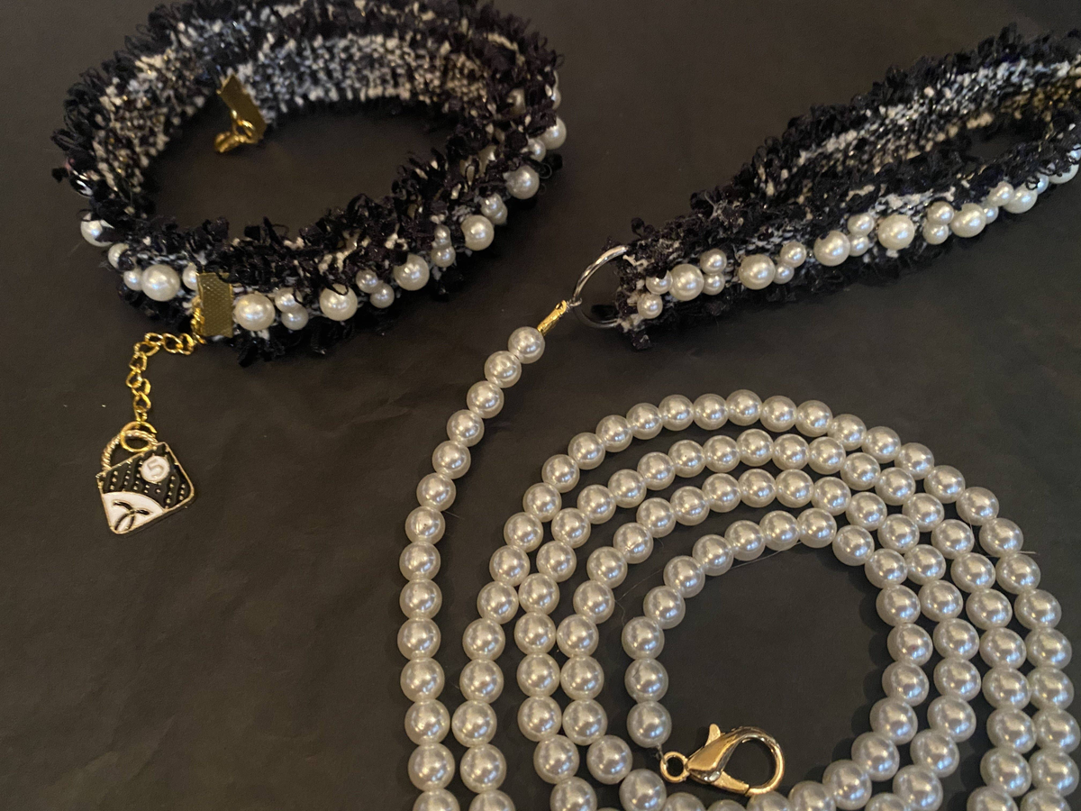 Pearl and Tweed Dog Leash