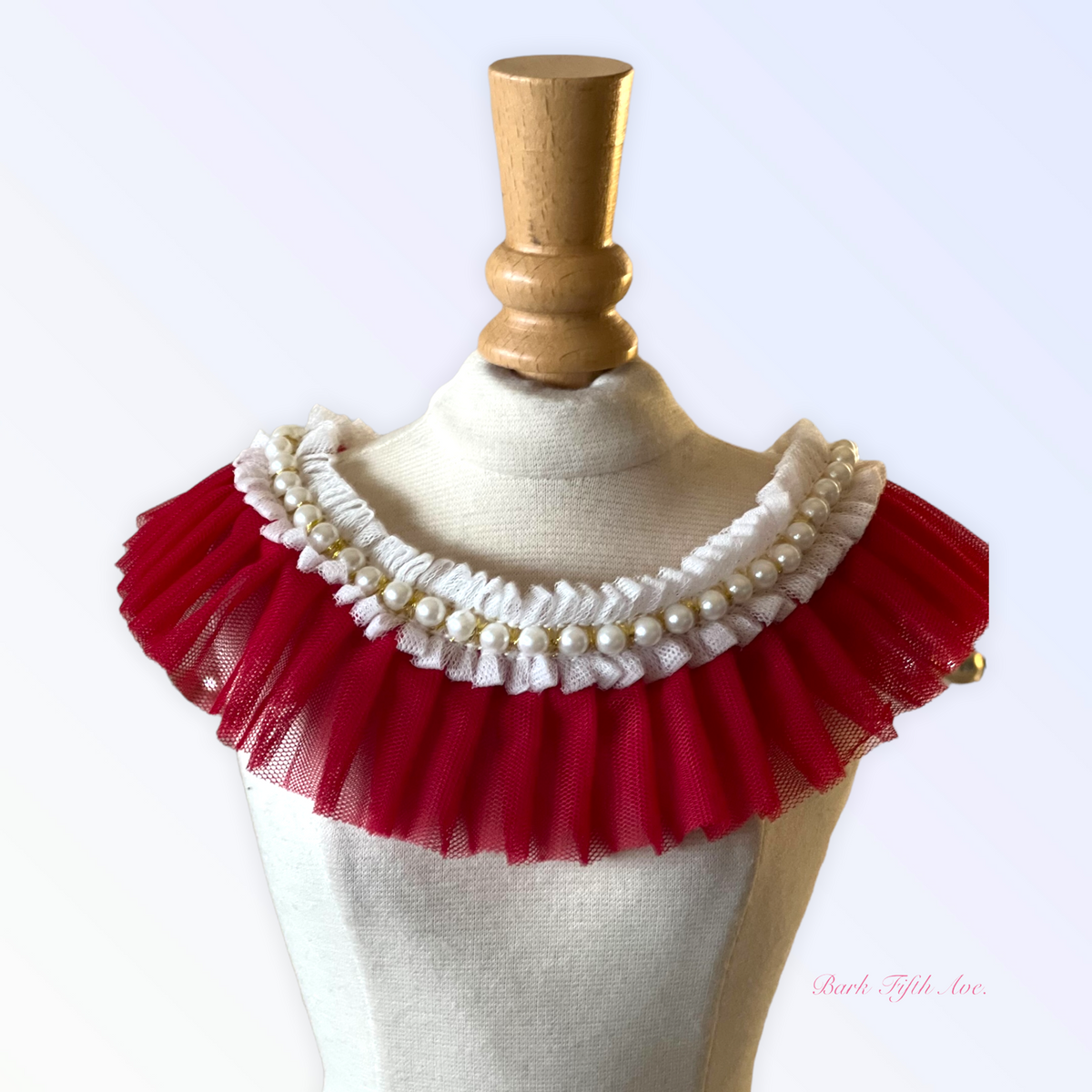 Pearl Neck Ruff for Dogs