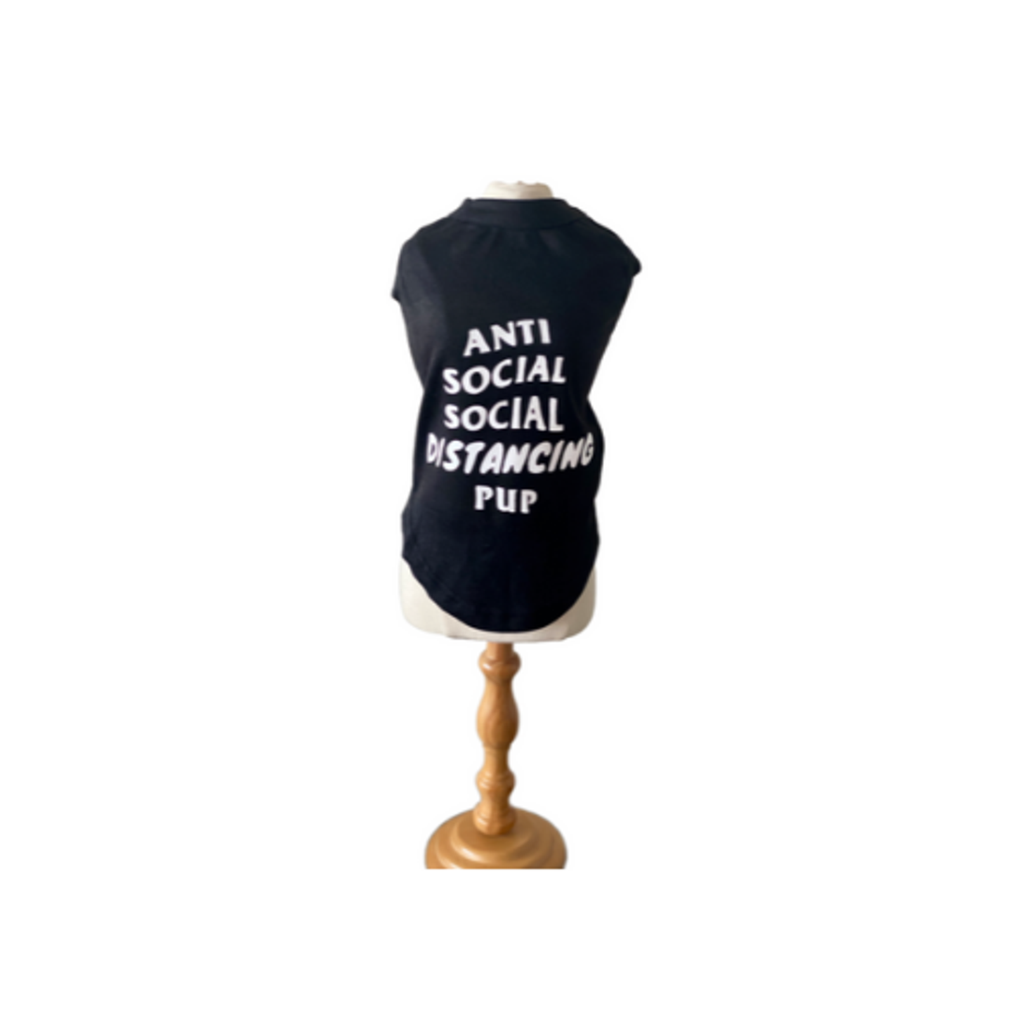 Bark Fifth Avenue Anti Social Social Distancing Pup Dog Tee and Dress