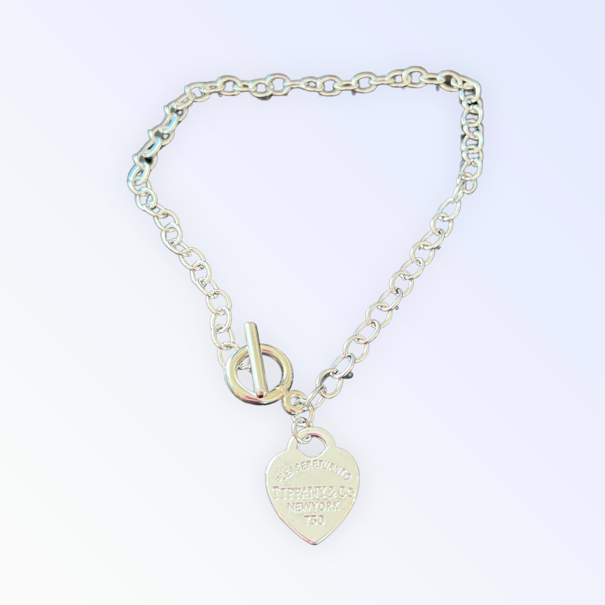 Return to Sniffany Heart Charm Dog Necklace