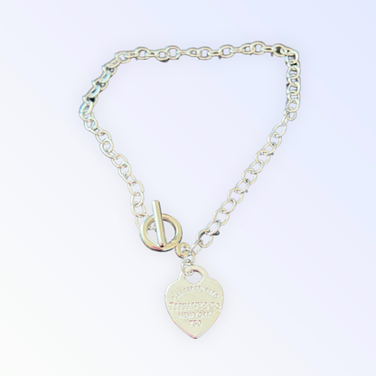 Return to Sniffany Heart Charm Dog Necklace