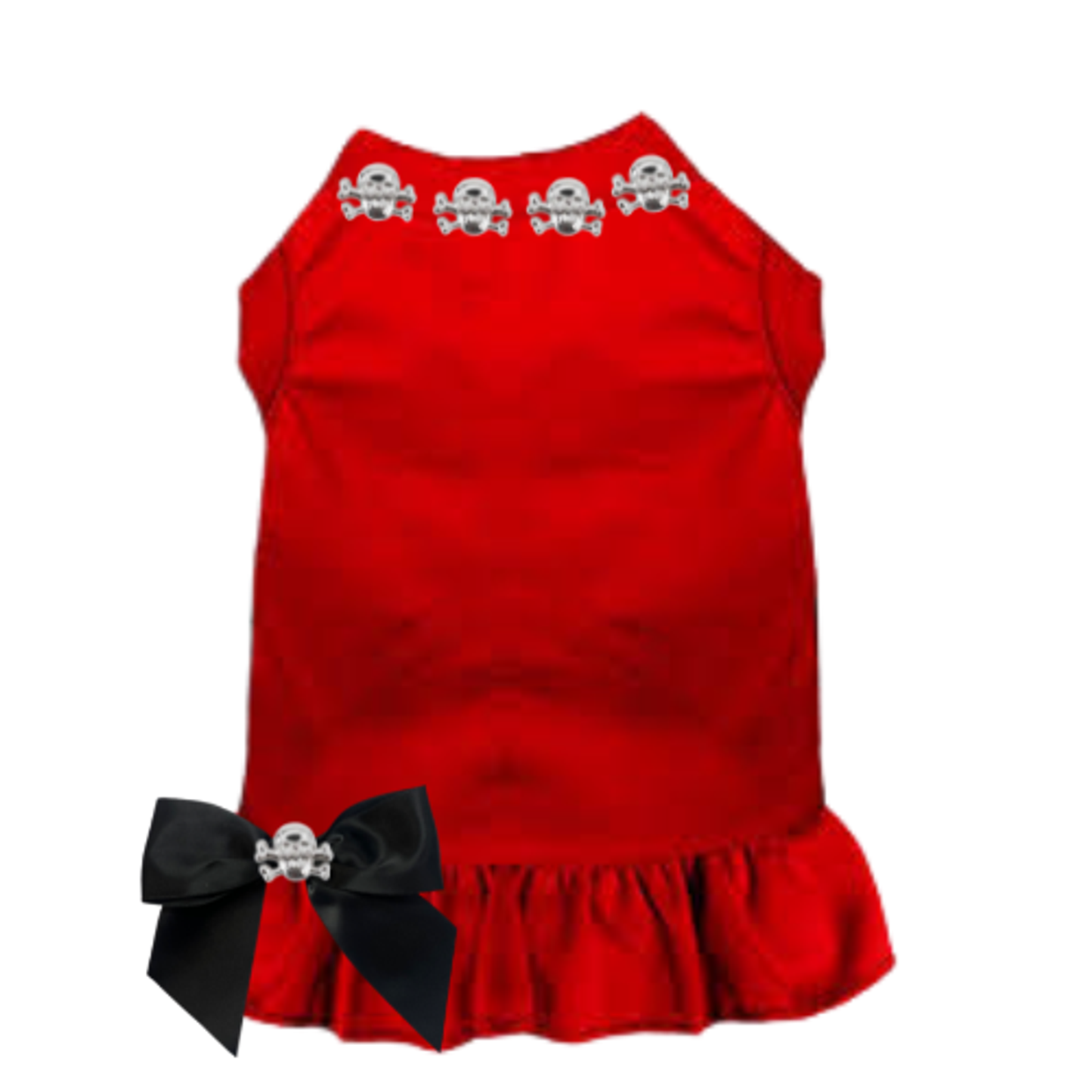 Skull Studded Dog Dress