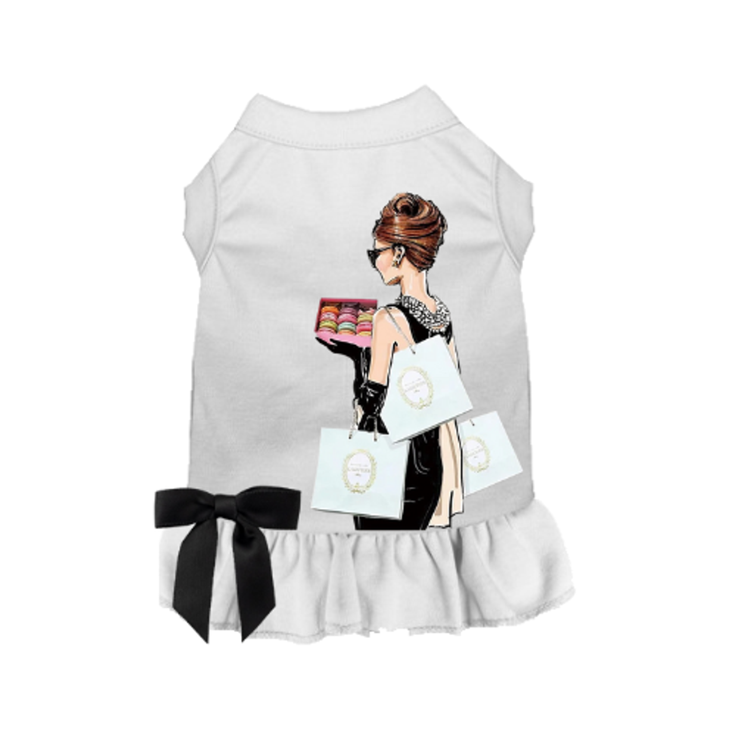Sniffany and Macaroons Dog Dress