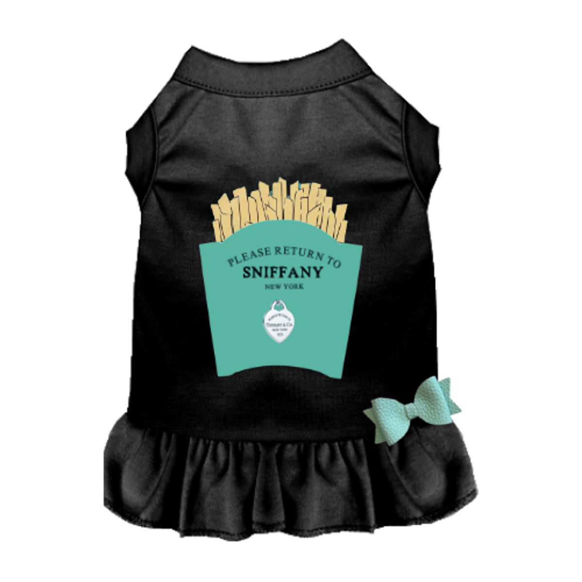Sniffany French Fries Dog Shirt and Dress