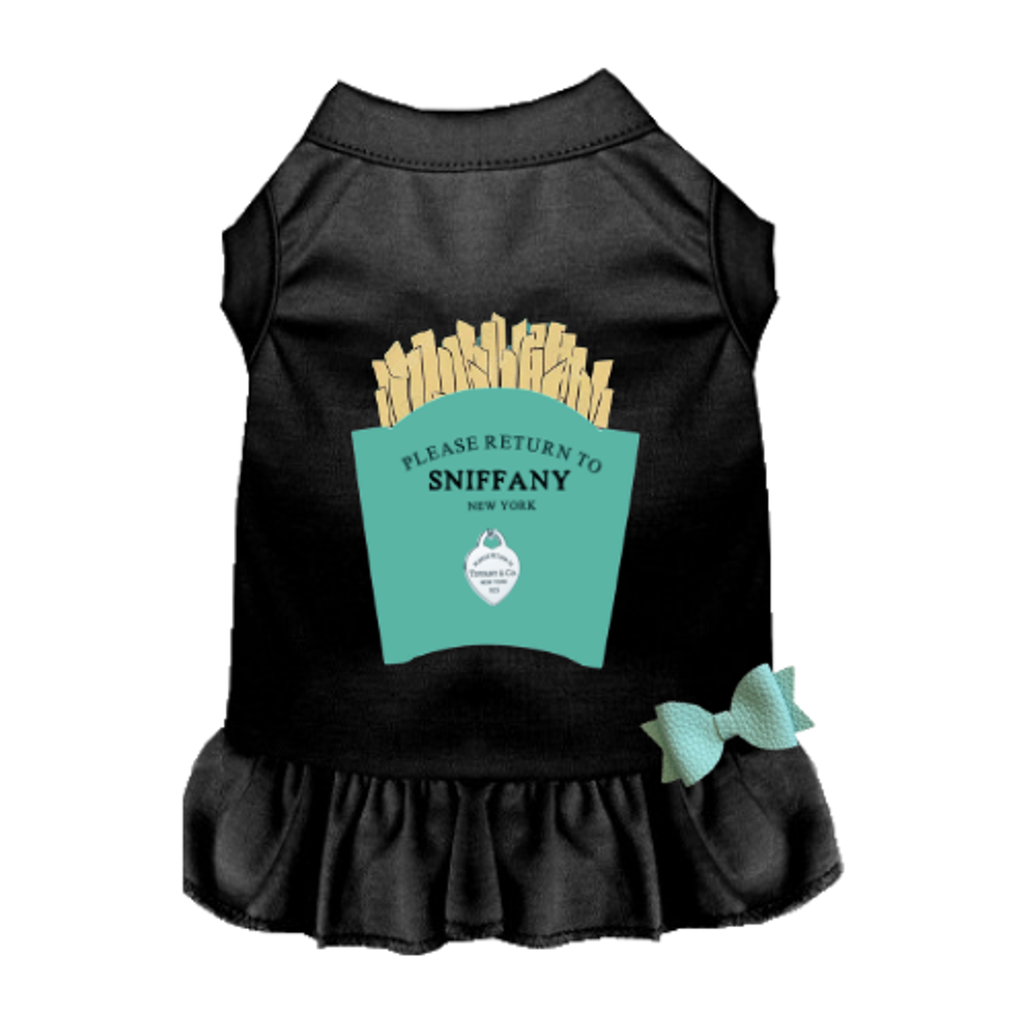 Sniffany French Fries Dog Shirt and Dress