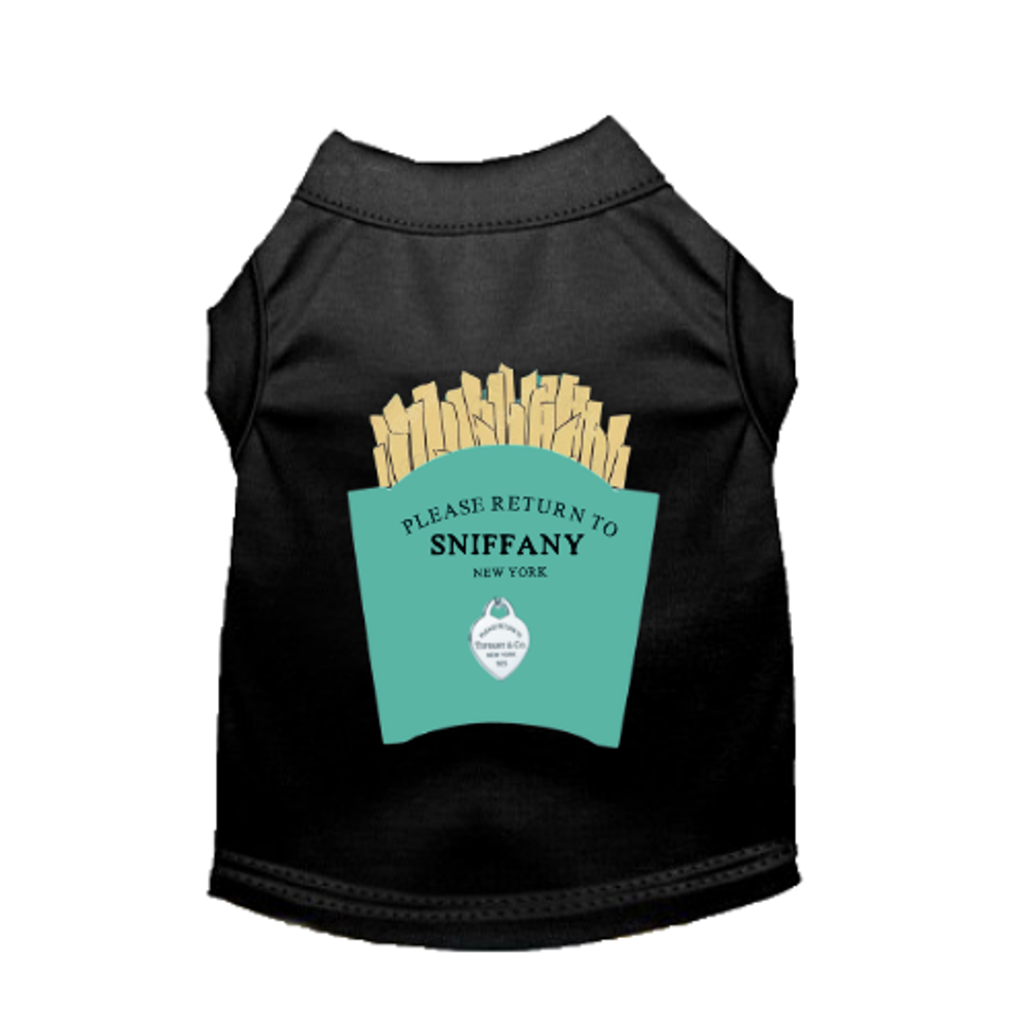 Sniffany French Fries Dog Shirt and Dress
