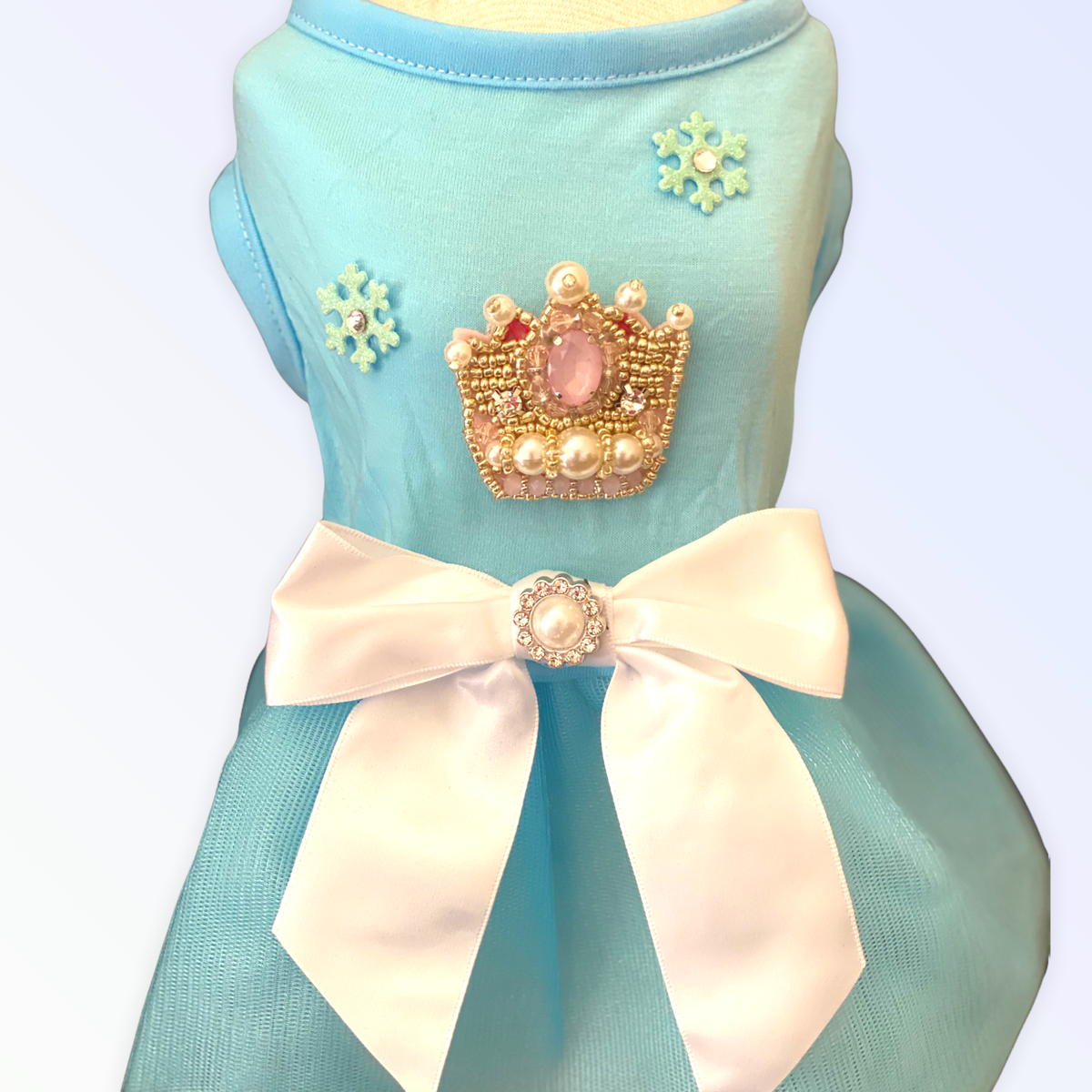 Snow Queen Dog Dress
