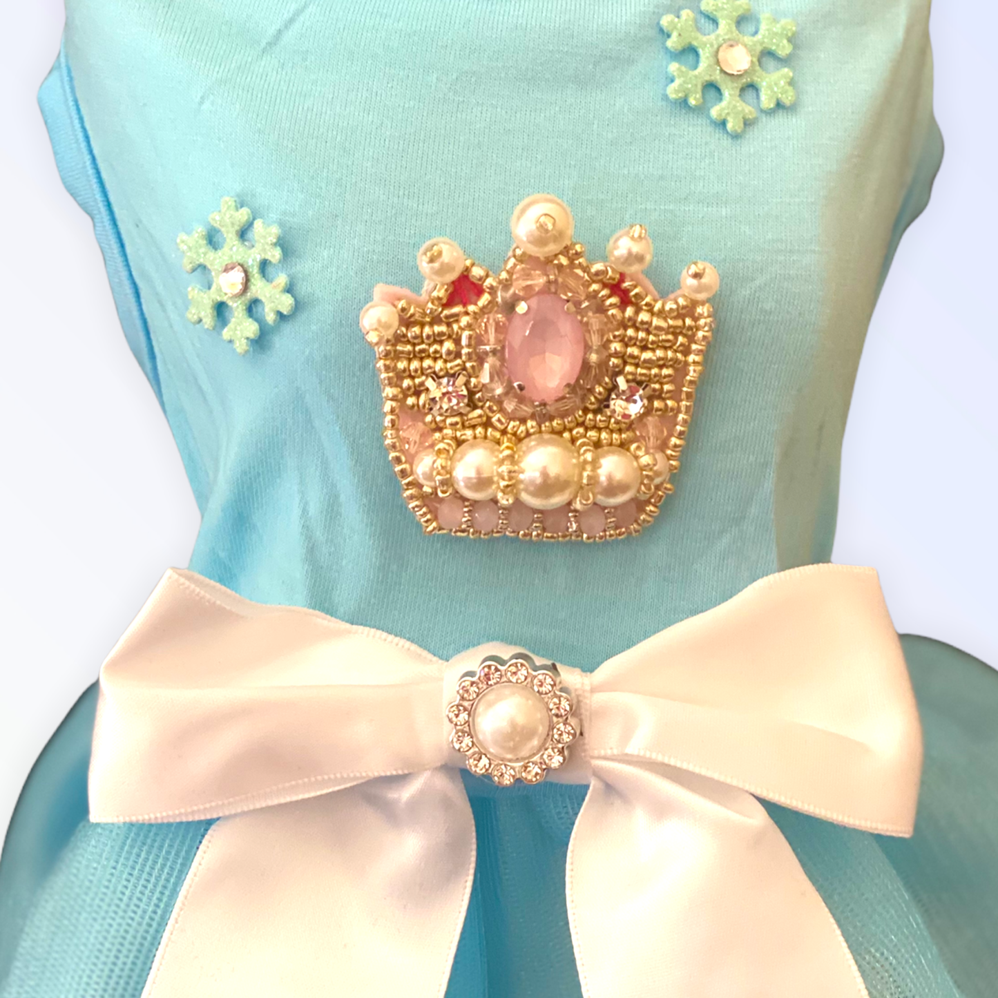 Snow Queen Dog Dress