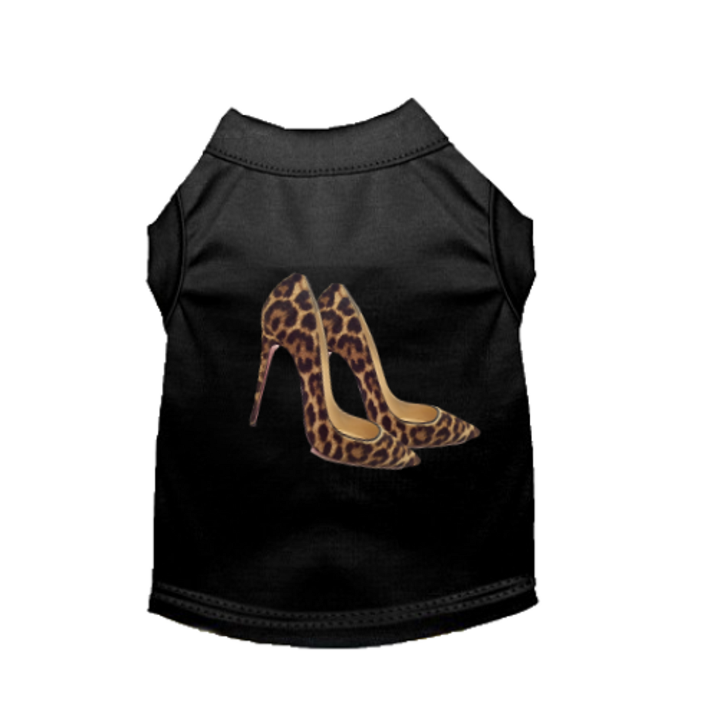 Panthera Pardus Dog Dress and Tee
