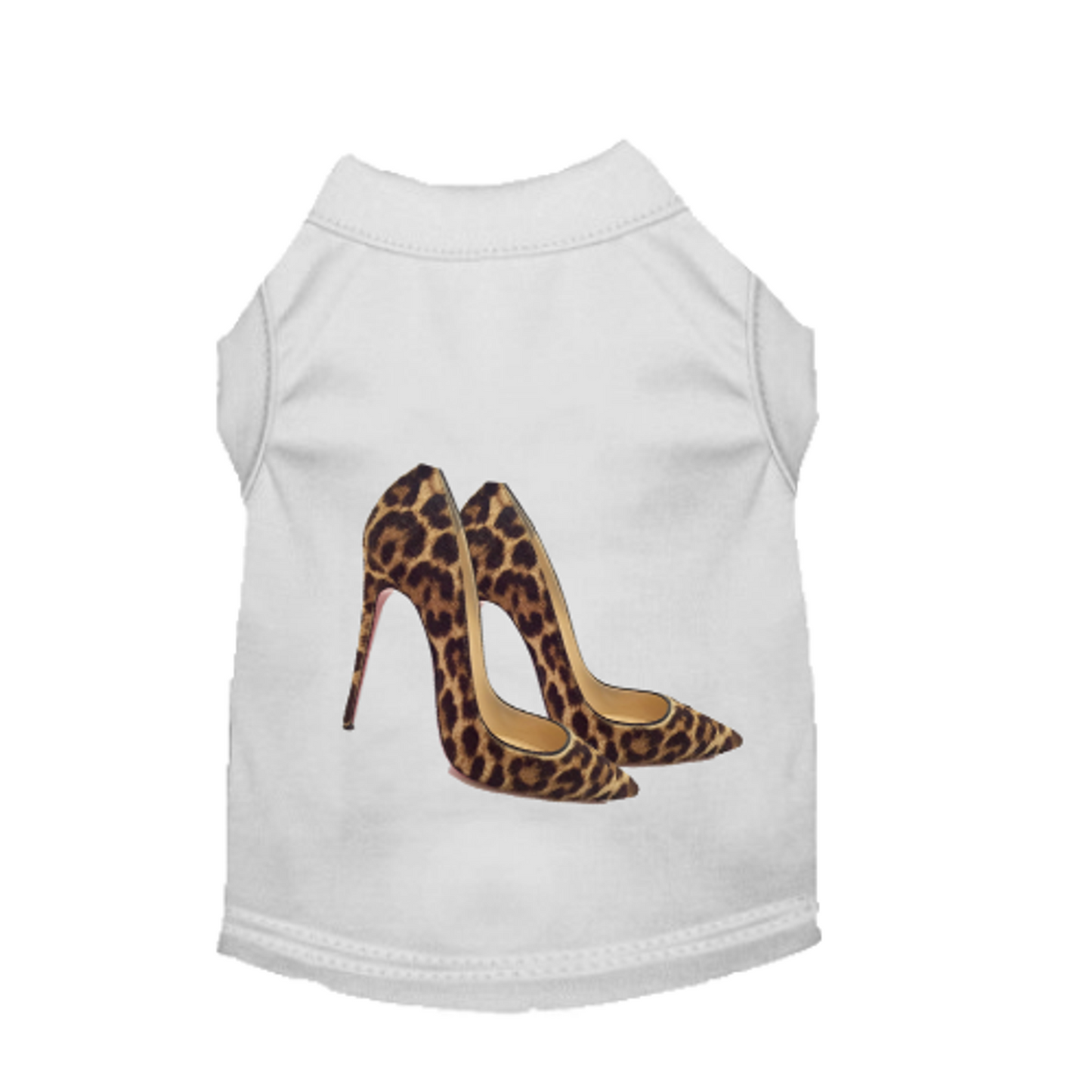 Panthera Pardus Dog Dress and Tee