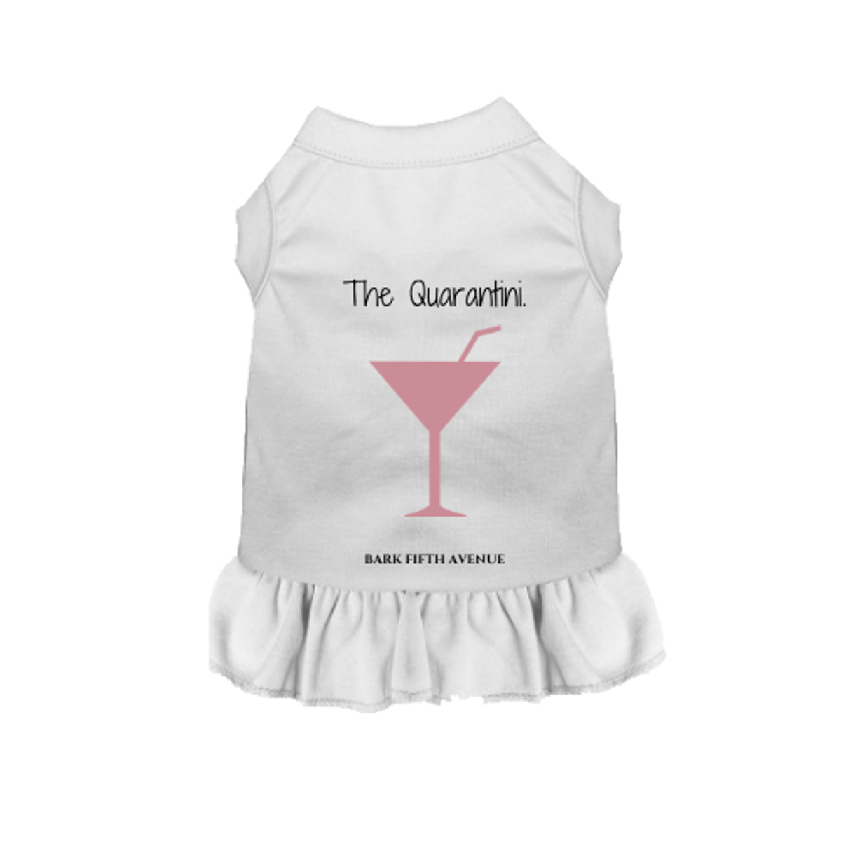 The Quarantini Dog Dress and Tee