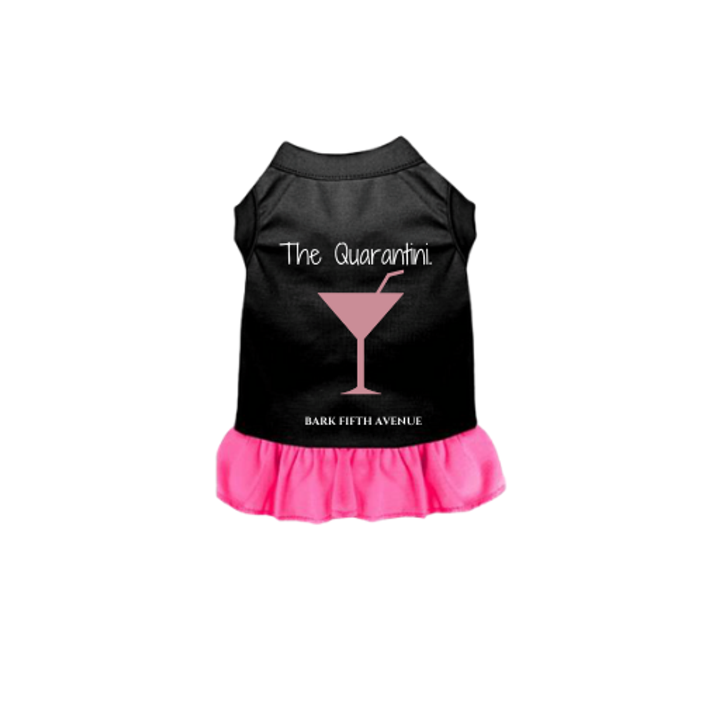 The Quarantini Dog Dress and Tee