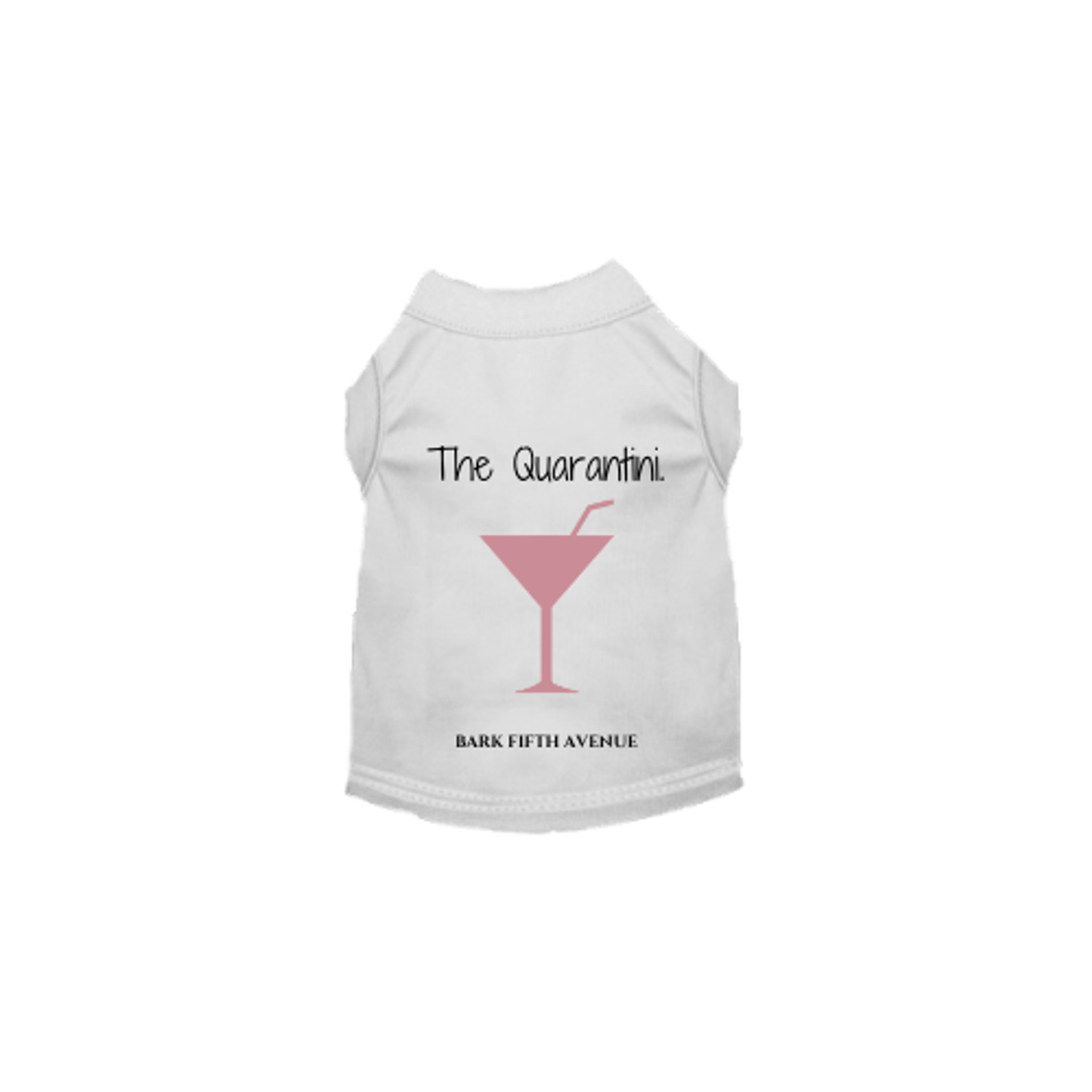 The Quarantini Dog Dress and Tee