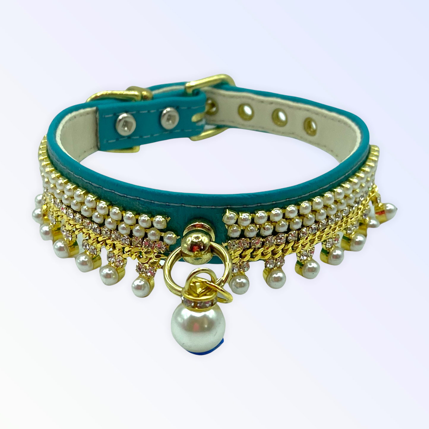 The Stella Rhinestone Dog Collar