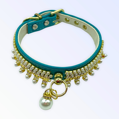 The Stella Rhinestone Dog Collar