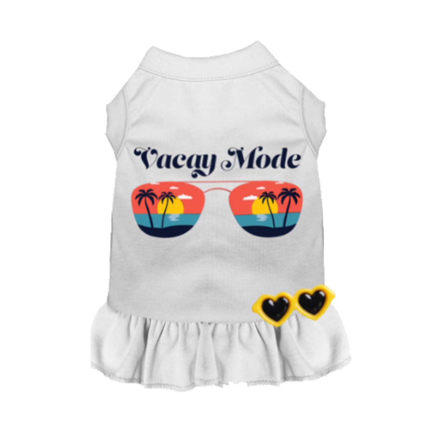 Vacay Mode Dog Shirt and Dress
