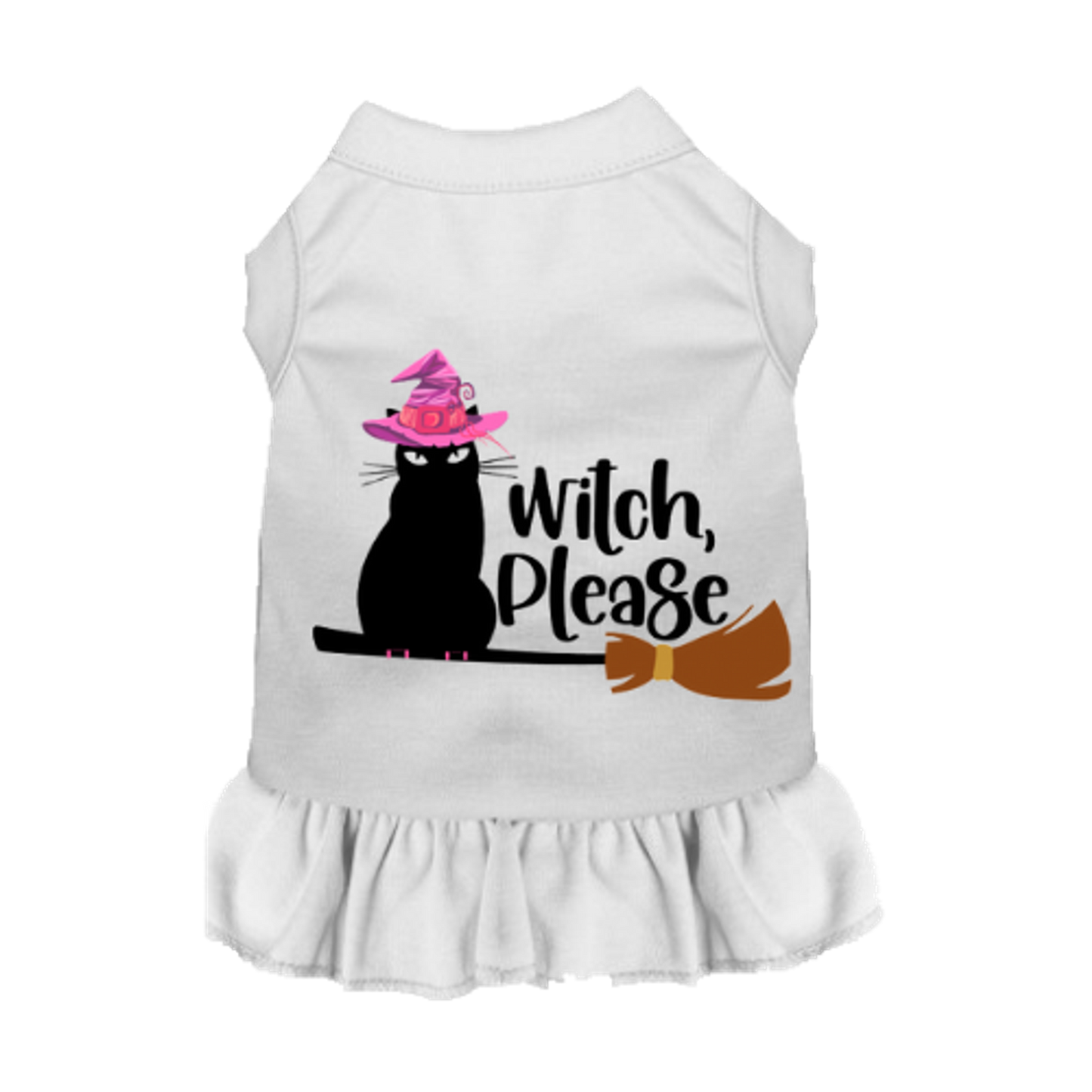 Witch Please Cat Dog Dress and Tee