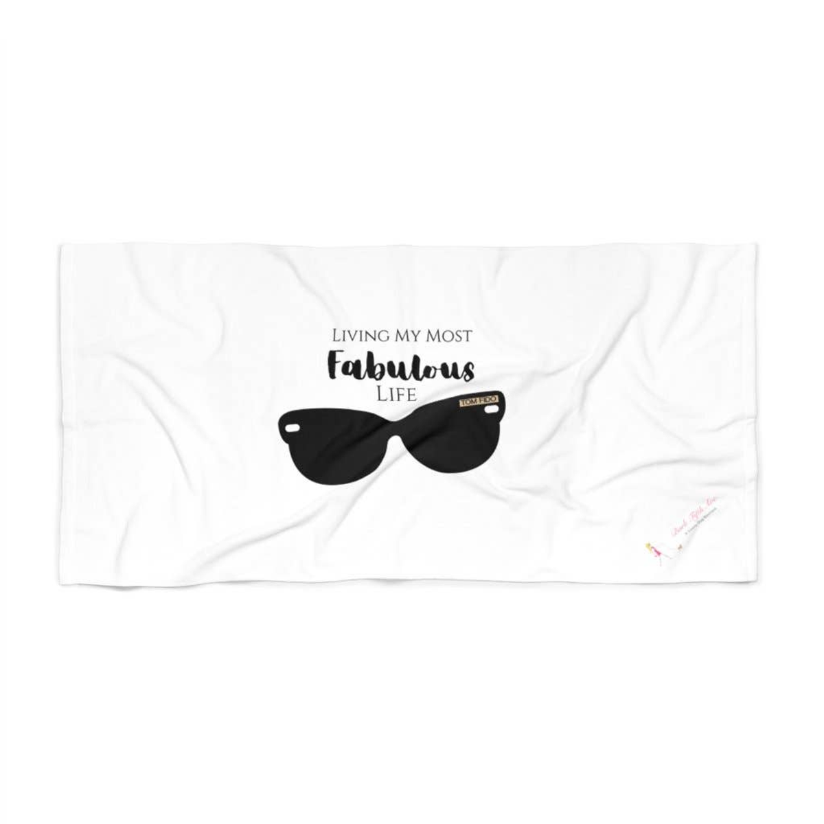 Fabulous Life in My Tom Fido's Beach Towel