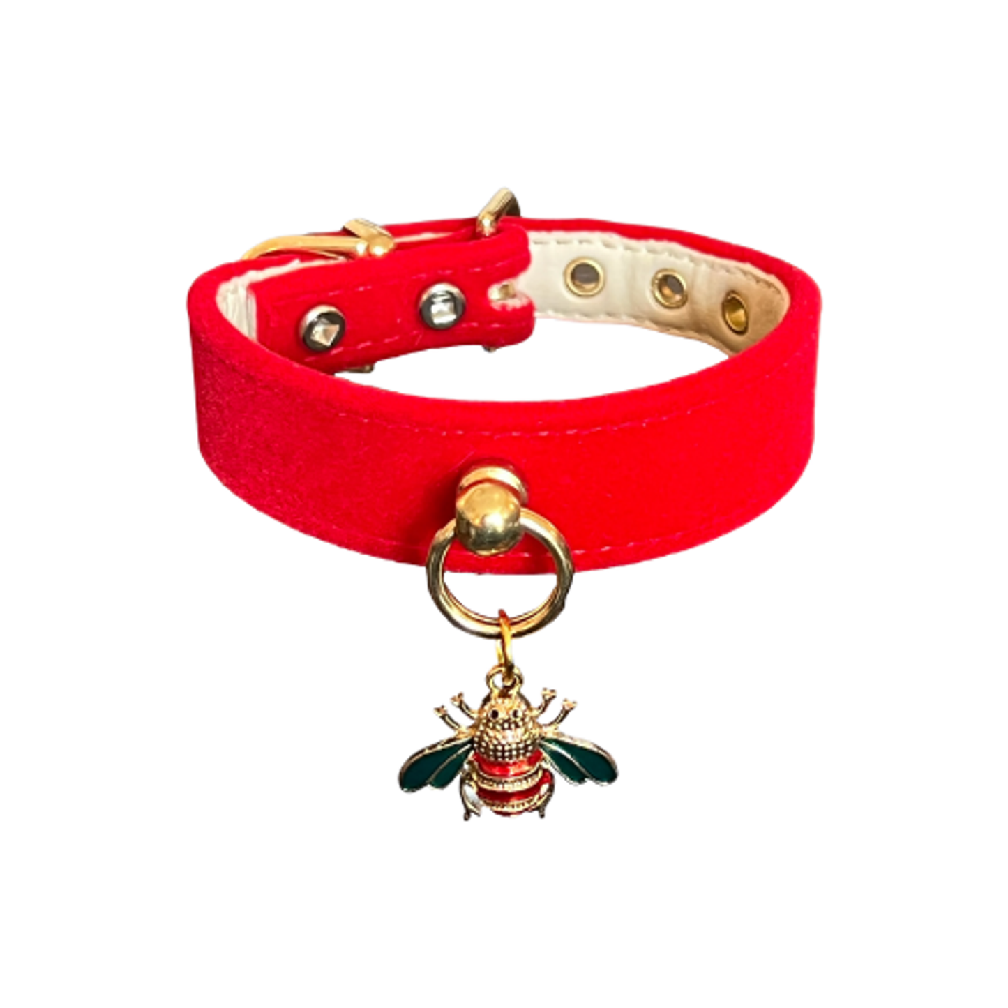 Bark Fifth Avenue Bee Mine Dog Collar
