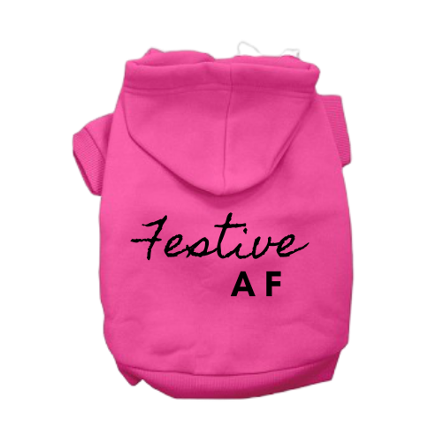 Festive AF Dog Hoodie