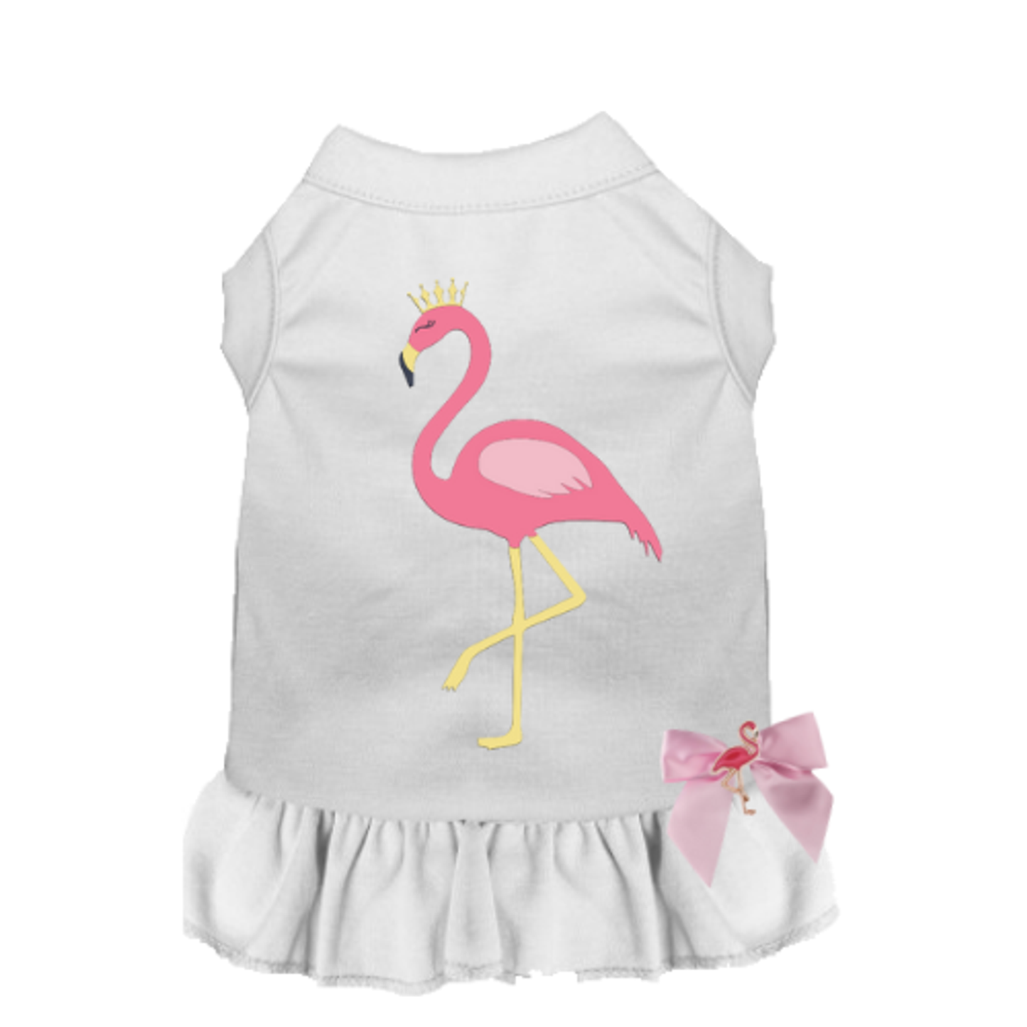 Flamingo Princess Dog Dress